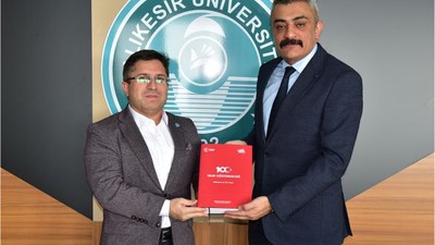 TÜİK Bölge Müdürü Rektör Oğurlu İle Bir Araya Geldi