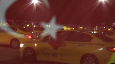 Taksiciler Şehitler İçin Toplandı