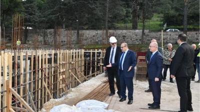 Vali Ustaoğlu Eğitim Yatırımlarını İnceledi