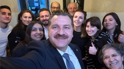 Yılmaz ve Aydemir Merhaba Gazetesi'ni Ziyaret Etti