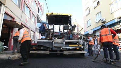 KARESİ’DE YOL ÇALIŞMALARINA DEVAM
