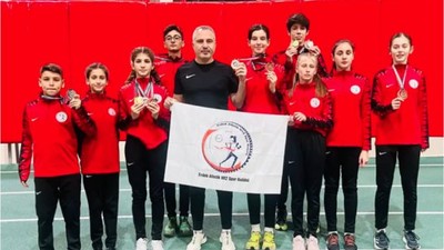 Balıkesir'in Gelecek Vadeden Atletleri Fırtına Gibi Esti