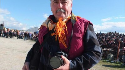 16 Yıldır Deve Güreşlerini Objektifinden Sunuyor