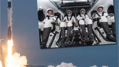 Gezeravcı'nın Uzay Aracı İstasyona Kenetlenmeye Hazır!