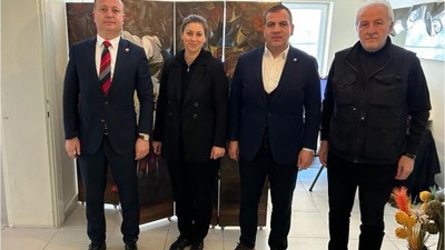 İYİ Partili Aytekin Akyürek'e Geçmiş Olsun Dileklerini İletti