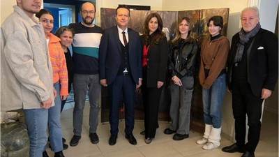 Aday Mesut Eray Merhaba'yı Ziyaret Etti