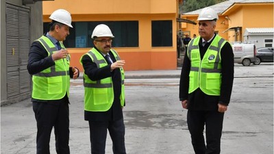Balıkesir Valisi Limak Fabrikası'nda