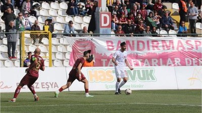 Bandırmaspor Ümraniyespor'u Evinde Mağlup Etti