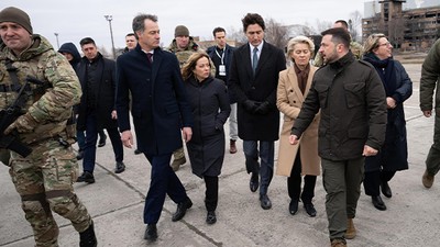 Batılı liderler Ukrayna’da