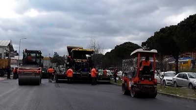 Büyükşehir, Küçük Sanayi Sitesi’nin yollarını yeniliyor