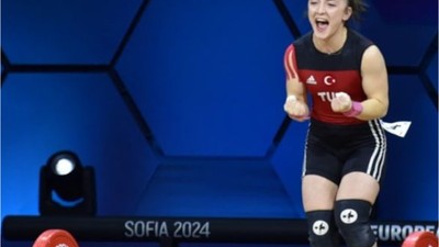 Cansu Bektaş Halterde Avrupa Şampiyonu