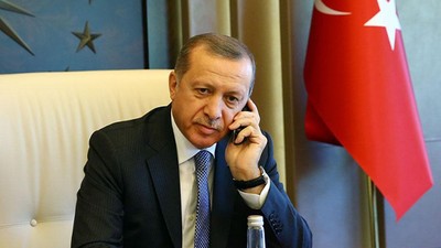 Cumhurbaşkanı Erdoğan, Aliyev'i Telefonla Arayarak Tebrik Etti
