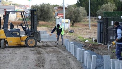 Edremit'in Yolları Yenileniyor