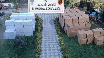 Edremit'te 8 Milyon TL Değerinde Kaçak Tütün Bulundu
