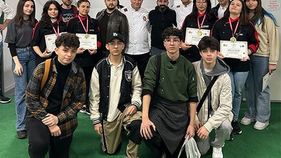Geleceğin usta şefleri 6 Altın 4 Bronz Madalyayla Döndü