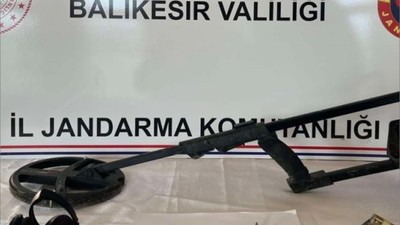 Gömeç İlçesi'nde Kaçak Kazı Operasyonu