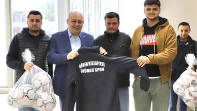 İbrahim Palaz'dan Amatör Futbol Kulüplerine Destek