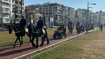 İzmir Kordonu Atlı ve ATV Polislerine Emanet