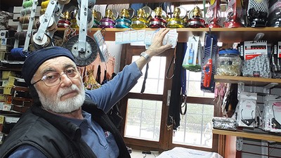 Nostaljik gaz lambaları ilgi gördü