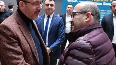 Vali Ustaoğlu ve Eski Bakan Kasapoğlu Görüştü