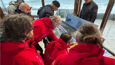 Marmara Denizi'nde Batan Geminin Enkazı Tespit Edildi