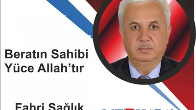 Beratın sahibi yüce Allah'tır