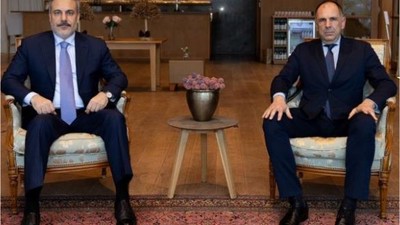Dışişleri Bakanı Fidan, Yunan mevkidaşı Gerapetritis ile bir araya geldi