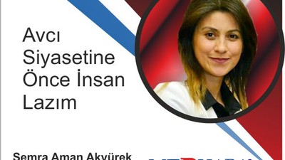 Avcı Siyasetine Önce İnsan Lazım