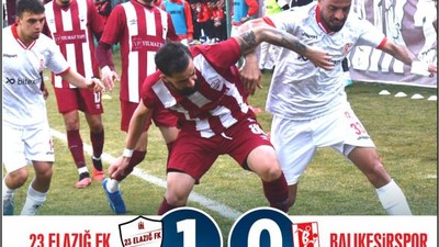 Yenilmezlik serisi Elazığ mücadelesiyle son buldu