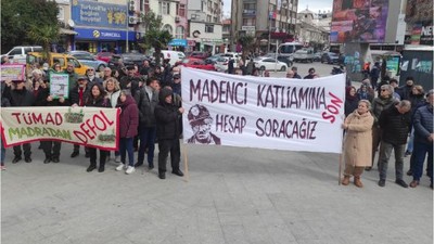 Çevrecilerden Maden Felaketine Karşı Sloganlar Yükseldi