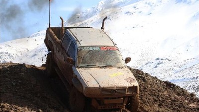Hazarbaba Dağı’nda Off-Road rüzgarı
