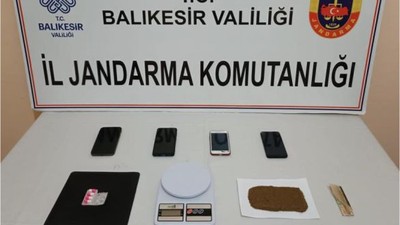 İzmir'den Balıkesir'e Uyuşturucu Taşıyan Şahıs Yakalandı