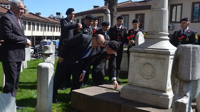 Balıkesir'de Çanakkale Şehidi Yüzbaşı Necati Bey'in Anma Töreni