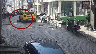 Bandırma'da Ticari Taksi Köpeği Ezdi