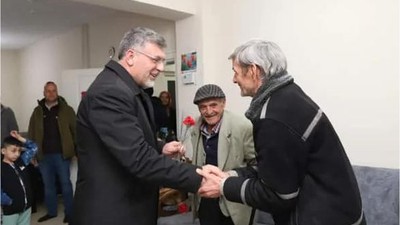 Başkan Cankul Ramazan'da Vefa Evi Sakinlerini Yalnız Bırakmadı