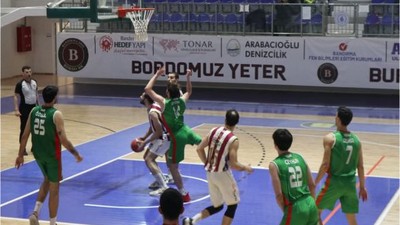 Bordo Basketbol Üst Tura Yükseldi