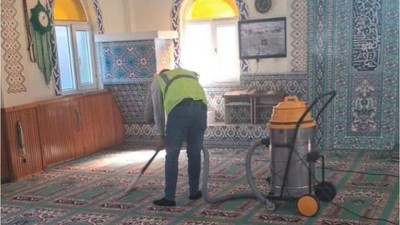 Burhaniye'de Camiler Ramazana Hazır