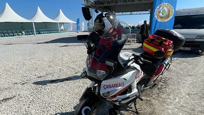 Çanakkale'de Motorize 112 Acil Sağlık Ekibi Göreve Başladı