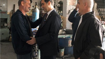 Edremit Cumhur İttifakı Adayı Esnafla Buluştu