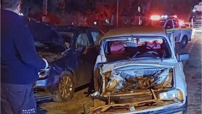 Erdek'te Çift Taraflı Trafik Kazası
