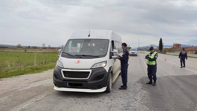 İl Jandarma Komutanlığından Servis Denetimleri
