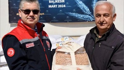 Manyas'ta Atıl Tarım Alanları Değerlendiriliyor