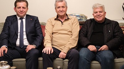 Mustafa Aysel, Meclis Üyesi Cemal Akkılınç'ı Ziyaret Etti
