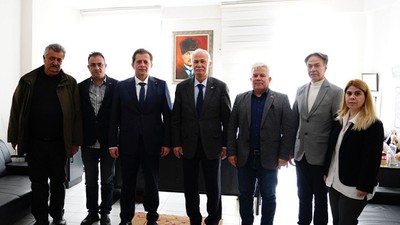Mustafa Aysel'den, Fikret Akova'ya Hayırlı Olsun Ziyareti
