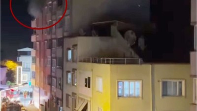 Susurluk İstasyon Caddesi'nde Yangın!
