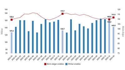 TUİK, Dış Ticaret Endeksleri Verilerini Açıkladı
