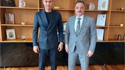 Telif Hakları Genel Müdürü Yılmaz TİMBİR Başkanı Basa'yı Ağırladı