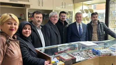 İvrindi'de AK Parti Esnafın Nabzını Tutuyor