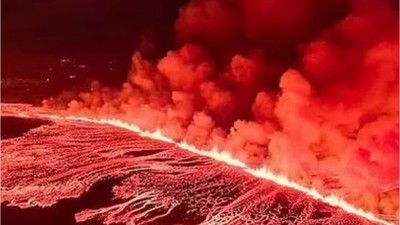 İzlanda'da aralık ayından bu yana 4. yanardağ patlaması