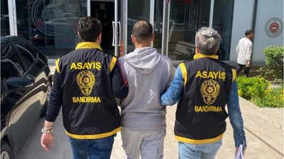 9 Aranan Şahıs Bandırma'da Yakalandı